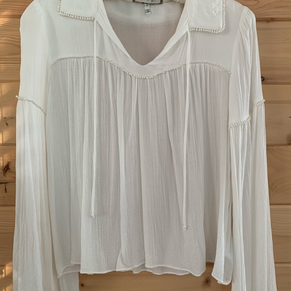 Anthropologie new flowy blouse